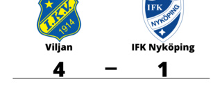 Viljan segrare hemma mot IFK Nyköping