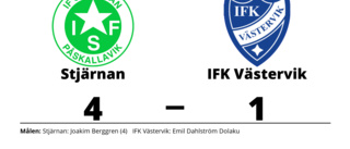 Emil Dahlström Dolaku målskytt - men IFK Västervik föll