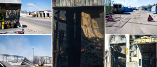 Dagen efter Lumire-branden: "Ser att det fortfarande pyr"