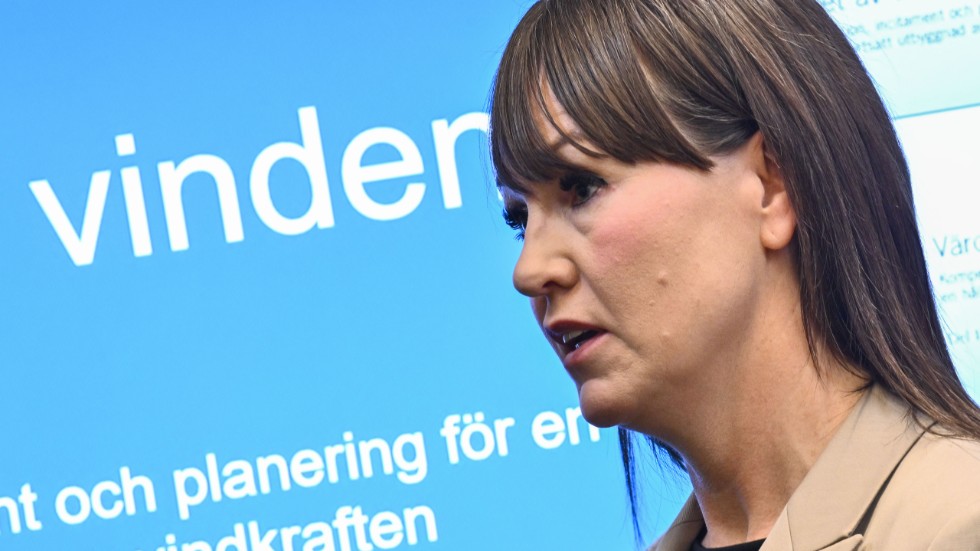 Vindkraftutredaren Ulrika Liljeberg lämnade sin utredning till regeringen den 27 april. 