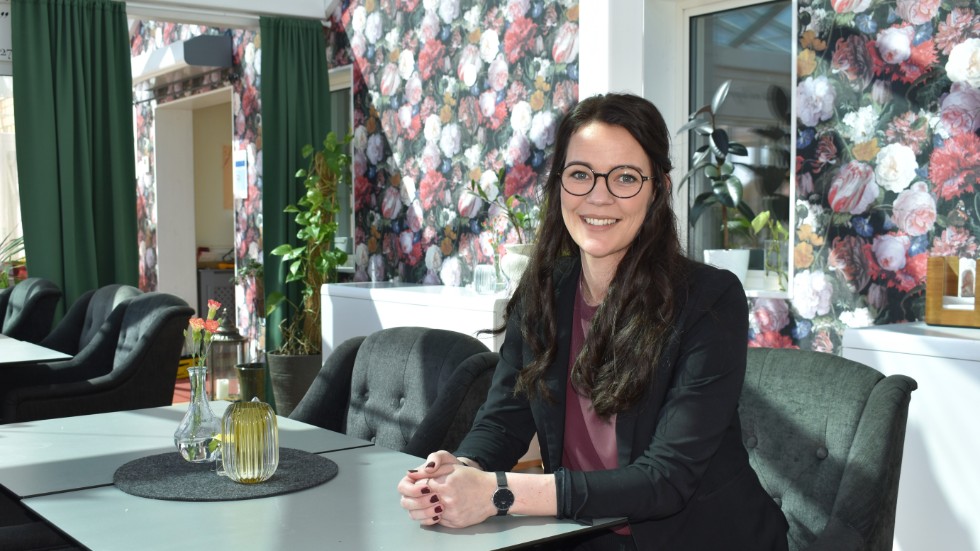 Anneli Rimås är vd på Björkbacken i Vimmerby. "Bokningsläget ser bra ut. Vi mäter oss mot 2019, alltså sommaren innan pandemin", säger hon.