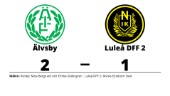 Älvsby besegrade Luleå DFF 2 på hemmaplan