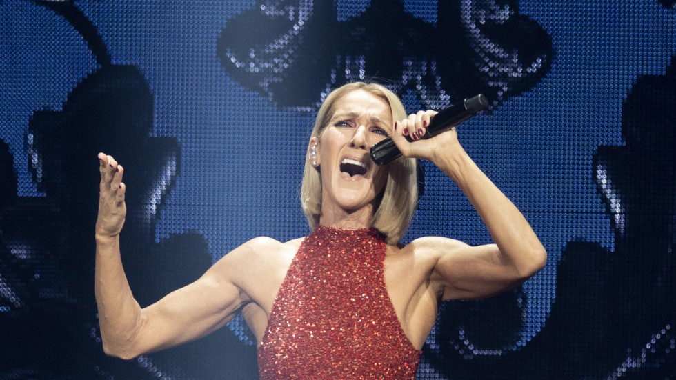 Celine Dion på scen i Quebec 2019. Arkivbild.