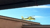Ettårig flicka satte i halsen – flögs med ambulanshelikopter till Skellefteå