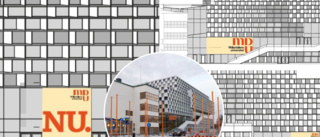Så här planeras fasaden se ut när MDH blir universitet: "Gigantiska skyltar"