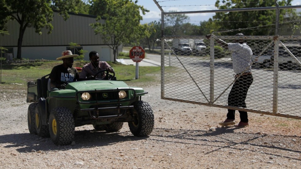 Den USA -baserade kristna grupp som den de kidnappade nordamerikanska missionärerna ingick i har en bas norr om Haitis huvudstad Port-au-Prince. Nu har samtliga i gisslan släppts, enligt haitisk polis. Arkivbild.