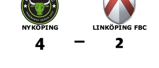 Niclas Jakauby och Anton Lundquist målskyttar när Linköping FBC förlorade