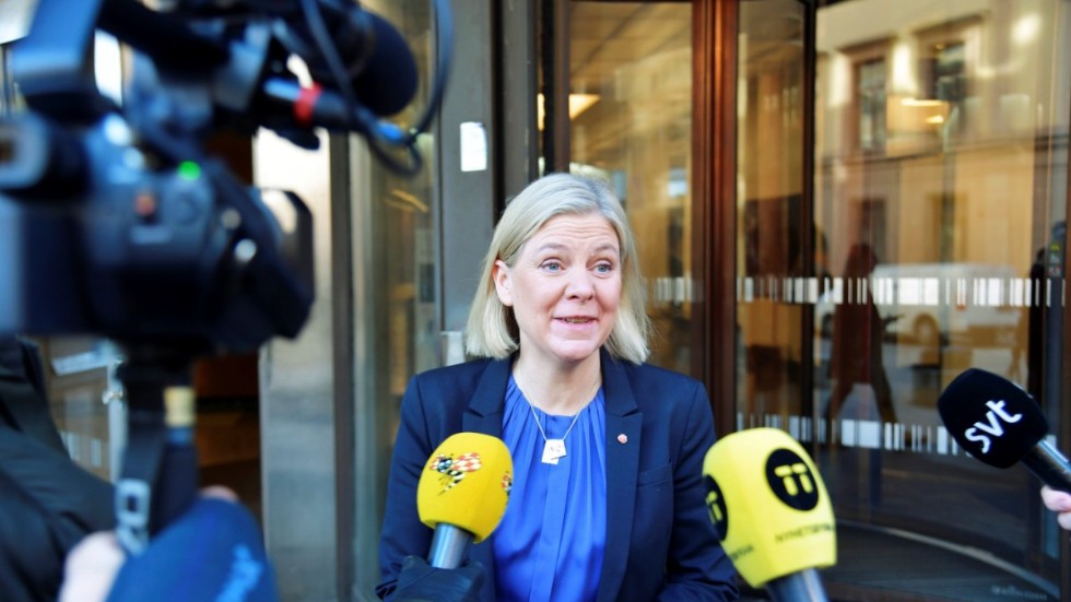 Magdalena Andersson är inne i intensiva förhandlingar om stöd i statsministeromröstningen. 