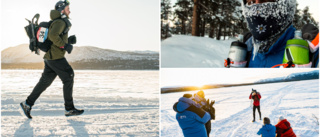 Ultralöparna utmanar naturens makter – 23 mil i fjällen • Hälften kan tvingas bryta