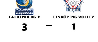 Falkenberg B segrare hemma mot Linköping Volley