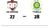 Tyrold vann borta mot HK eRPing