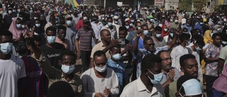 Många döda under protester i Sudan