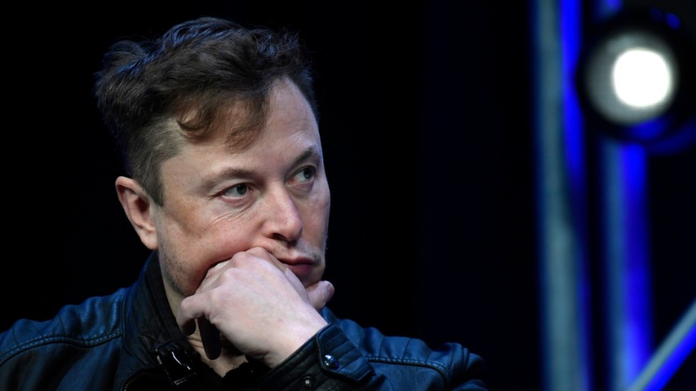 Elbilstillverkaren Tesla, med grundaren och vd:n Elon Musk, pekas ut av flera som en bubbelaktie. Arkivbild