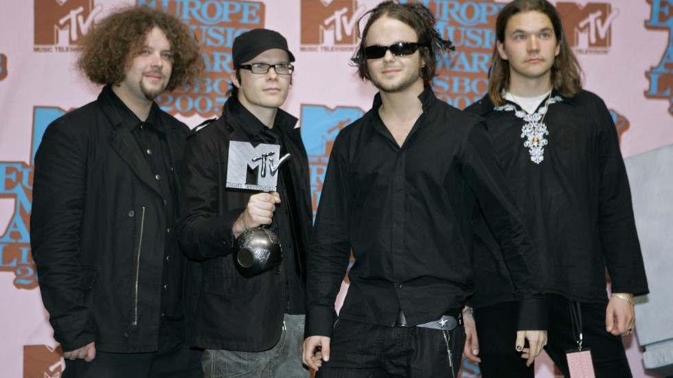 The Rasmus under bandets storhetstid i mitten av 2000-talet. Arkivbild.
