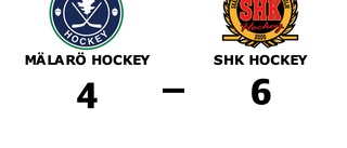 Seger för SHK Hockey på bortaplan mot Mälarö Hockey