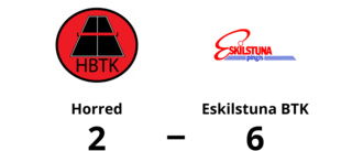 Storseger för Eskilstuna BTK mot Horred