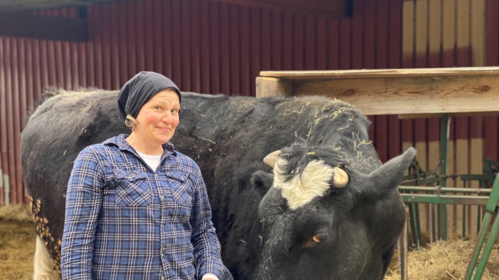 "Vi har hållit på bygga bondgården så länge. Det är roligt att bli uppmärksammade", säger Britta Karin Jakobsson.