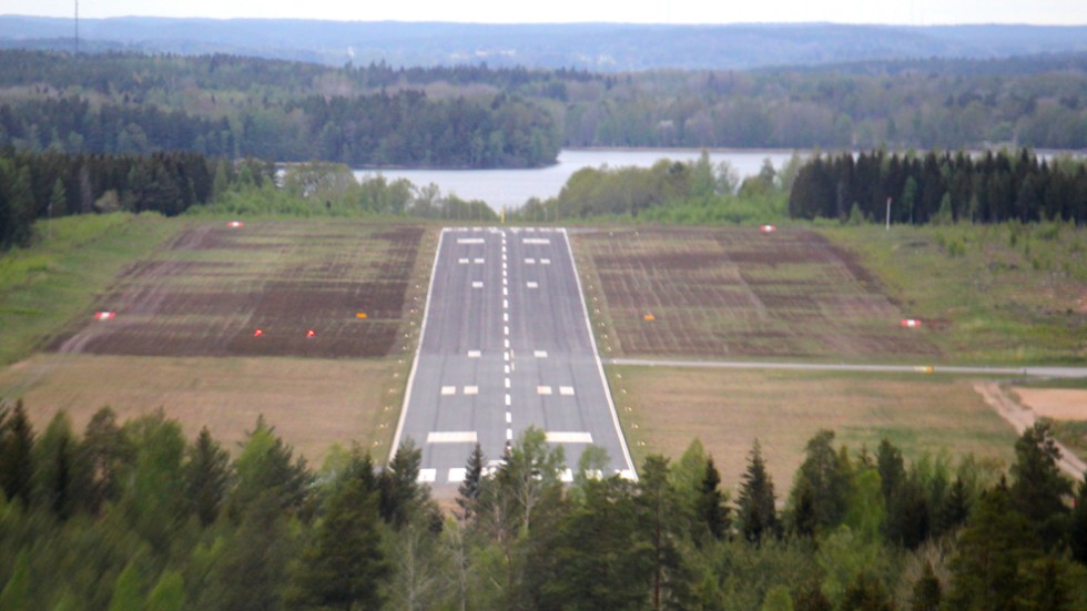 Mommehåls flygplats i Västervik.