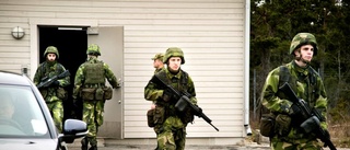 120 soldater bevakade Gotlands hamnar