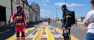 Brandmännen från Gällivare levererade i Lissabon: "Kul att få piska väldigt många"