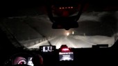 En 58-åring körde moped stupfull i snöstorm – blev liggandes på vägen och nästan påkörd