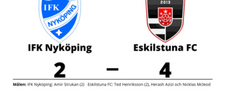 Eskilstuna FC upp i topp efter seger