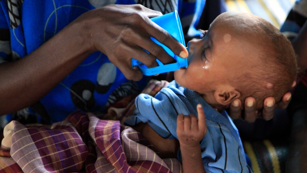 Hundratusentals barn riskerar att dö av svält i Etiopien. Arkivbild.