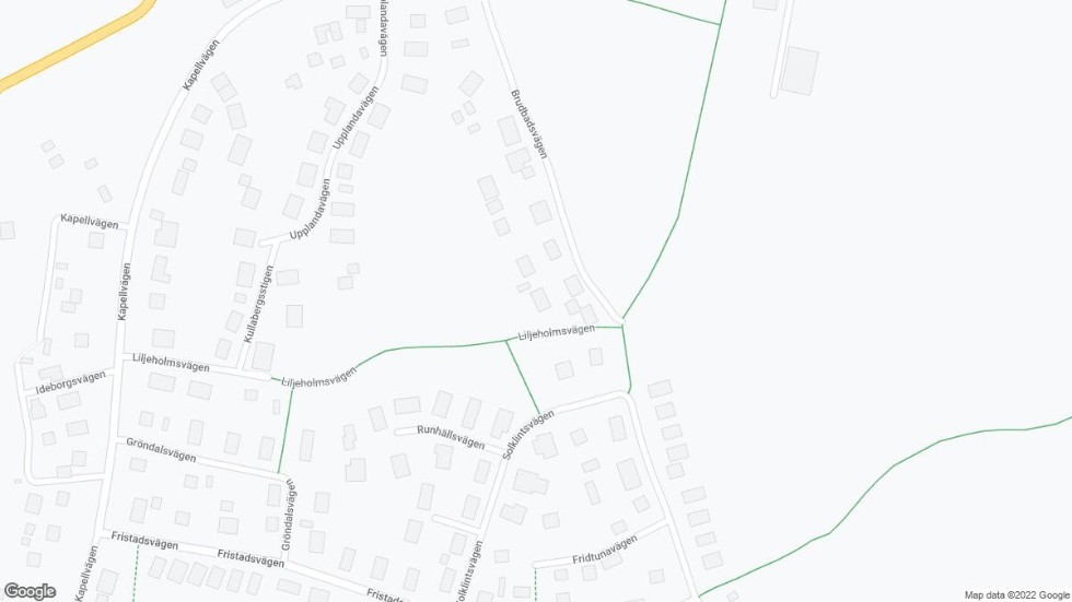 Vägar kring Brudbadsvägen 20