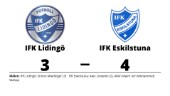 Alex Lindelöv gjorde två mål när IFK Eskilstuna vann