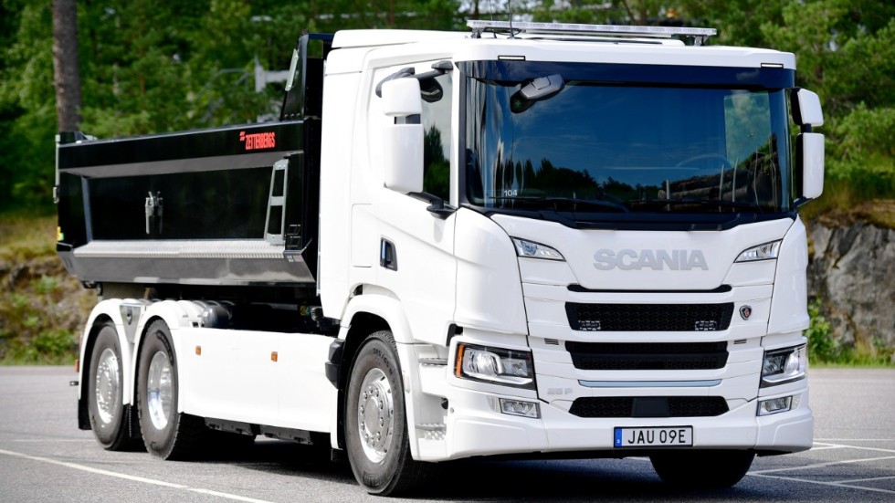 Scania ska leverera 2|500 lastbilar till Storbritannien. Arkivbild.