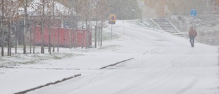 SMHI varnar för snöoväder