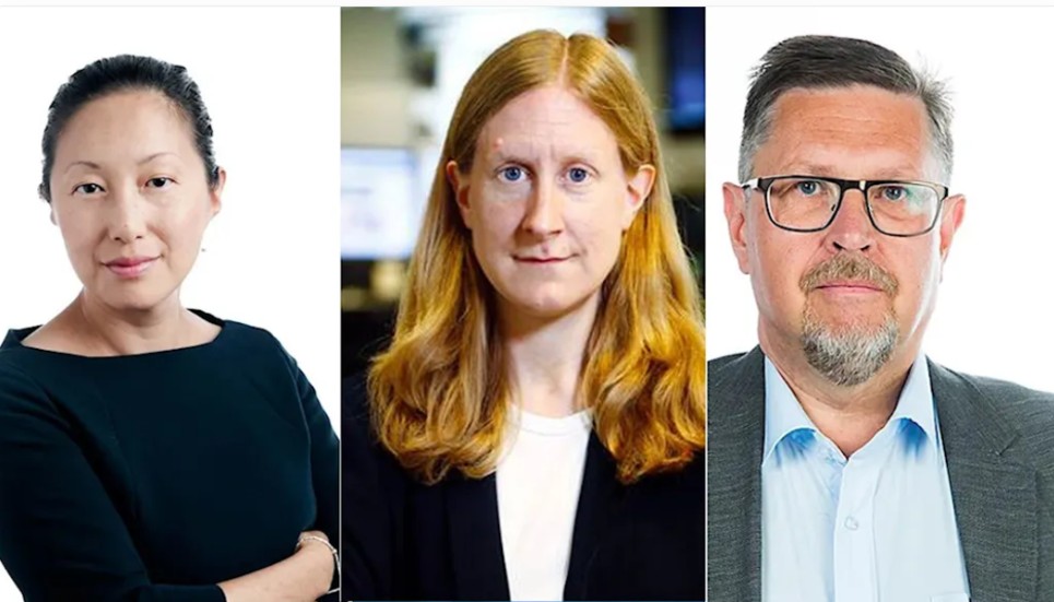 Tove Lifvendahl, Svenska Dagbladet, Susanne Nyström, Dagens Nyheter, och Olov Abrahamsson, NSD, analyserade det nya politiska landskapet och Annie Lööfs avgång. 