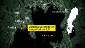 Stort jordskalv i västra Vänern
