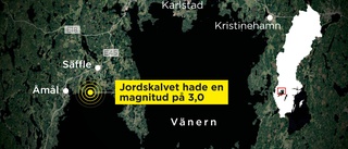 Stort jordskalv i västra Vänern