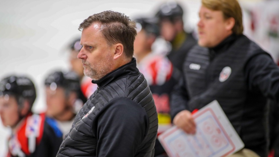 Björn Olsson, tränare Mjölby HC, tror på bra chans mot HA73.