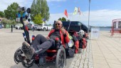 Dansk cyklist på Sverigeresa fick stopp