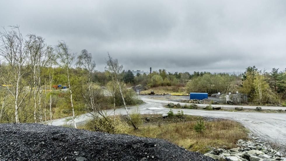 The location where Novo Energy (owned by Northvolt and Volvo Cars) are to build a battery factory in connection to the Volvo factory in Torslanda. Archive photo.