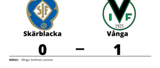 Andreas Larsson målskytt när Vånga sänkte Skärblacka