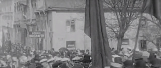 Uppsala gick man ur huse – se folkmassorna på första maj 1914
