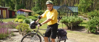 Orädd 66-åring satsar på 1 700 kilometer på cykel
