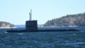 Svensk ubåt deltar i marinövning i Östersjön