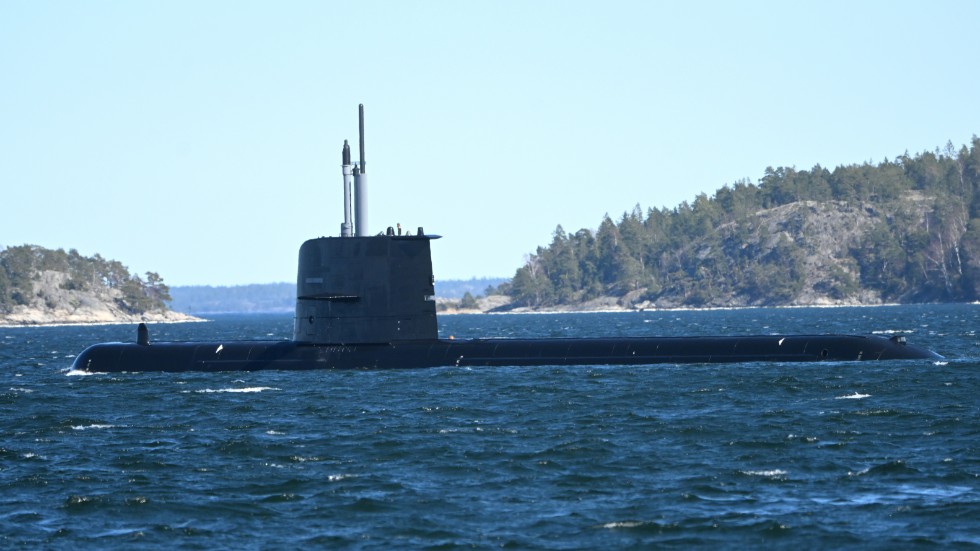 HMS Uppland är en ubåt i Gotlandsklassen. Arkivbild.