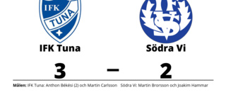 IFK Tuna segrare hemma mot Södra Vi
