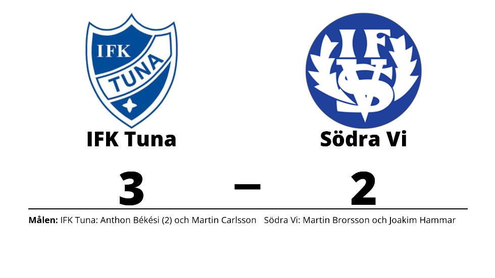 IFK Tuna vann mot Södra Vi IF
