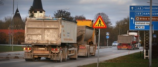 Trafikverket mäter vägar i Lärbro