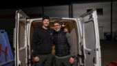 Tobias och Önder tog företagsbilen till ukrainska gränsen – för att skänka läkemedel • ”Är en form av misär”