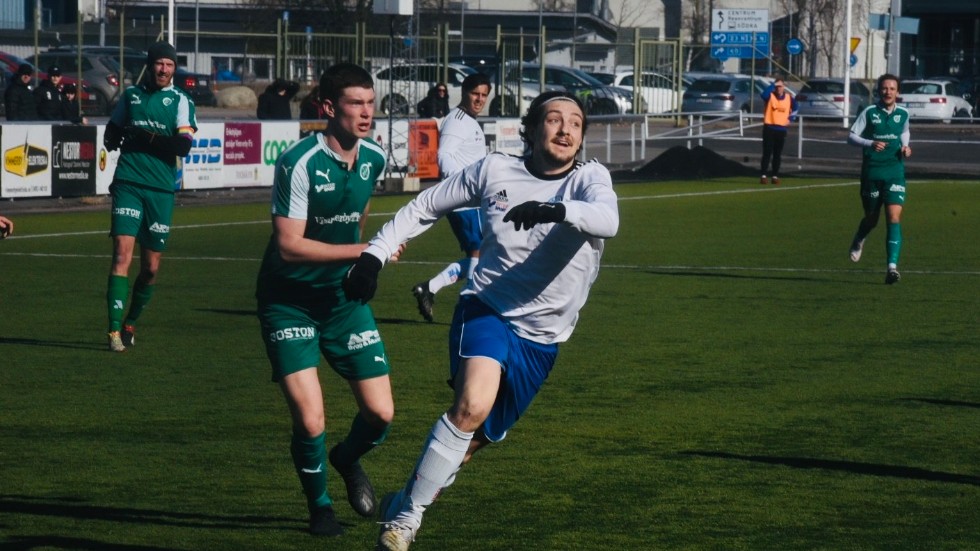 Albin Envall gjorde mål för Södra Vi.