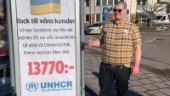 Uppsalabutik skänker pengar till Ukraina: "Känns bra"