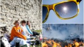 Gotland toppar i antalet soltimmar – gammalt rekord ser ut att krossas • Räddningstjänsten: Ha med släckutrustning 