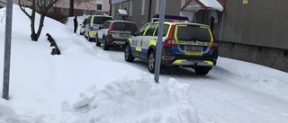 Stor polisinsats i Luleå